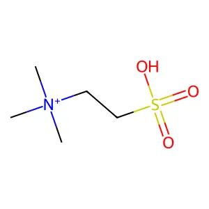 2-(Trimethyl-lambda(5)-azanyl)ethanesulfonic acid structure