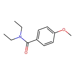 N,N-Diethyl-para-anisamide structure
