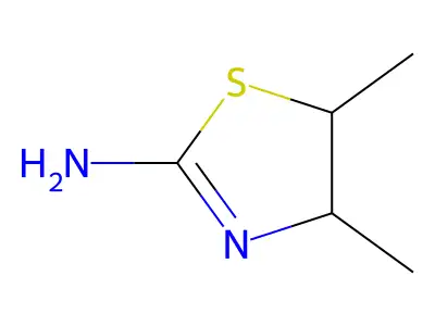 4,5-Dimethyl-4,5-dihydro-1,3-thiazol-2-amine structure