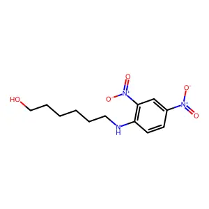 6-[2,4-Dinitrophenyl]aminohexanol structure