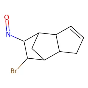 6-Bromo-5-nitroso-3a,4,5,6,7,7a-hexahydro-1H-4,7-methanoindene structure
