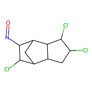 1,2,5-Trichloro-6-nitrosooctahydro-1H-4,7-methanoindene structure