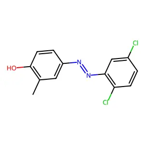 4-[(2,5-Dichlorophenyl)diazenyl]-2-methylphenol structure