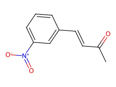 m-Nitro-benzalacetone structure