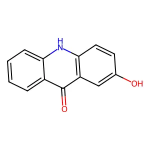 2-Hydroxy-10H-acridin-9-one structure