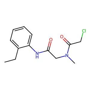 2-Chloro-N-{[(2-ethylphenyl)carbamoyl]methyl}-N-methylacetamide structure