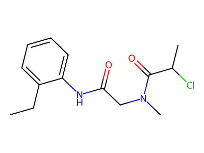 2-chloro-N-{[(2-ethylphenyl)carbamoyl]methyl}-N-methylpropanamide structure