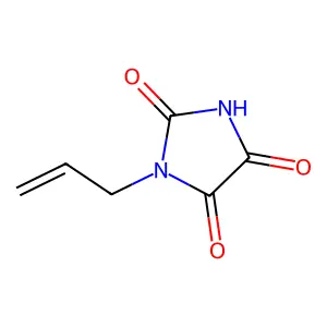 1-(Prop-2-en-1-yl)imidazolidine-2,4,5-trione structure