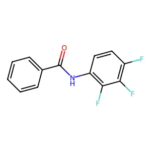 N-(2,3,4-trifluorophenyl)benzamide structure