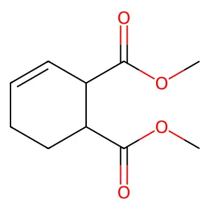 3-Cyclohexene-1,2-dicarboxylic acid, dimethyl ester structure