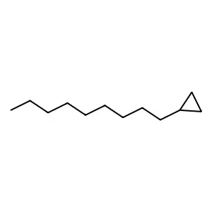 Cyclopropane, nonyl- structure