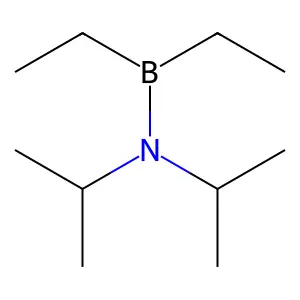 N-diethylboranyl-N-propan-2-ylpropan-2-amine structure