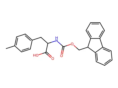 2-(9H-fluoren-9-ylmethoxycarbonylamino)-3-(4-methylphenyl)propanoic Acid structure