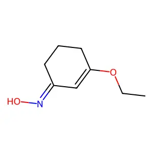 N-(3-ethoxycyclohex-2-en-1-ylidene)hydroxylamine structure