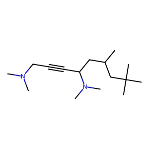 1-N,1-N,4-N,4-N,6,8,8-heptamethylnon-2-yne-1,4-diamine structure