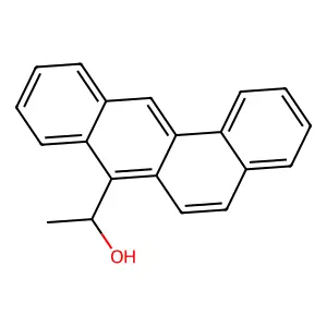 1-Benzo[a]anthracen-7-ylethanol structure
