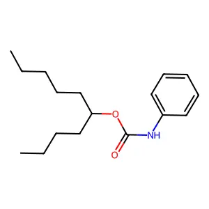 decan-5-yl N-phenylcarbamate structure