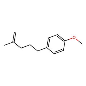 1-Methoxy-4-(4-methyl-4-pentenyl)benzene structure