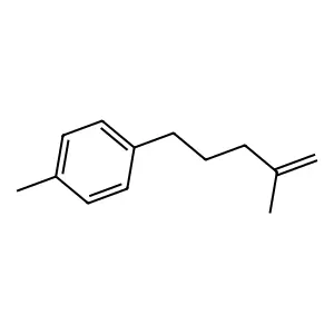 2-Methyl-5-(4-methylphenyl)-1-pentene structure