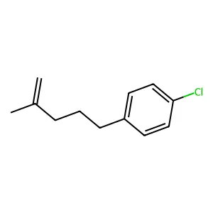 1-Chloro-4-(4-methyl-4-pentenyl)benzene structure