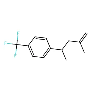 1-(1,3-Dimethyl-3-butenyl)-4-(trifluoromethyl)benzene structure