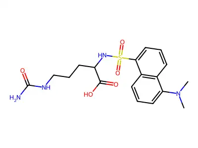 Dansyl-L-citrulline structure