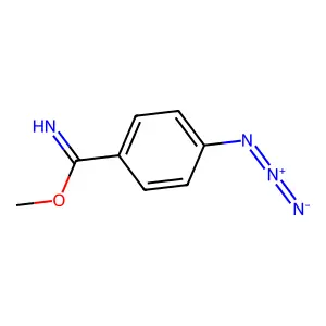 Methyl 4-azidobenzimidate structure