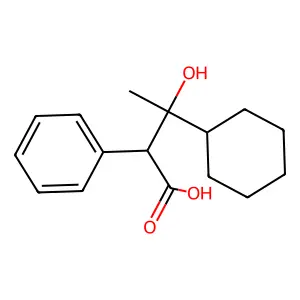 3-环己基-3-羟基-2-苯基丁酸 structure