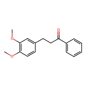 3-(3,4-Dimethoxyphenyl)-1-phenylpropan-1-one structure