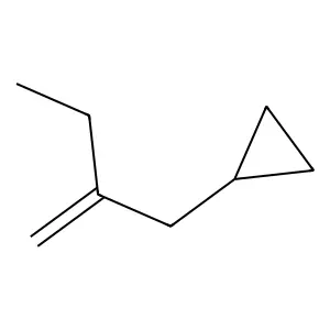 2-Cyclopropylmethyl-1-butene structure