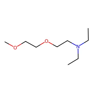 N,N-Diethyl-2-(2-methoxyethoxy)ethanamine structure