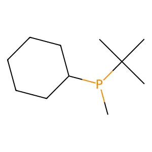 Tert-butyl-cyclohexyl-methylphosphane structure