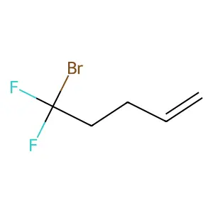 5-Bromo-5,5-difluoro-1-pentene structure