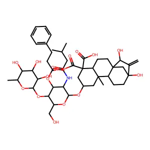 O-Rhamnosyl-(1''-4')wedeloside structure