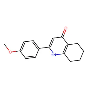 2-(4-methoxyphenyl)-5,6,7,8-tetrahydro-1H-quinolin-4-one structure