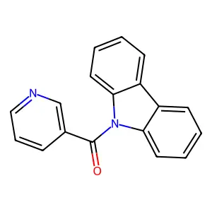 (9H-Carbazol-9-yl)(pyridin-3-yl)methanone structure