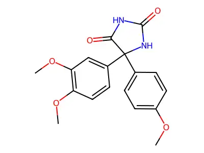 4-(3,4-Dimethoxyphenyl)-4-(4-methoxyphenyl)-4H-imidazole-2,5-diol structure