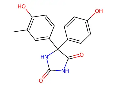 4-(4-Hydroxy-3-methylphenyl)-4-(4-hydroxyphenyl)-4H-imidazole-2,5-diol structure