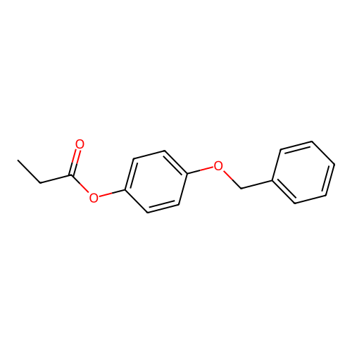 4-Benzyloxyphenyl propionate structure