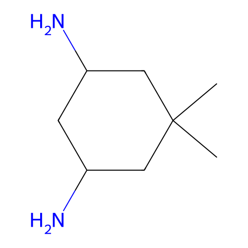 5,5-Dimethylcyclohexane-1,3-diamine structure