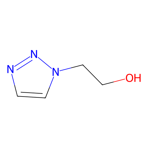 2-(1H-1,2,3-triazol-1-yl)ethan-1-ol structure