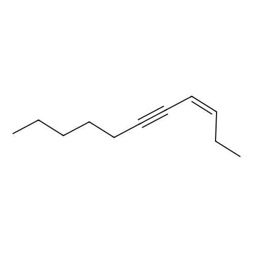 3-Undecen-5-yne, (Z)- structure