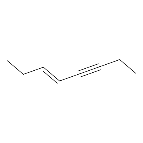 3-Octen-5-yne, (E)- structure