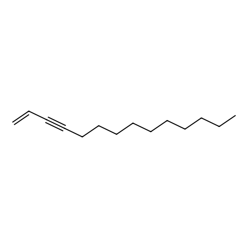 1-Tetradecen-3-yne structure