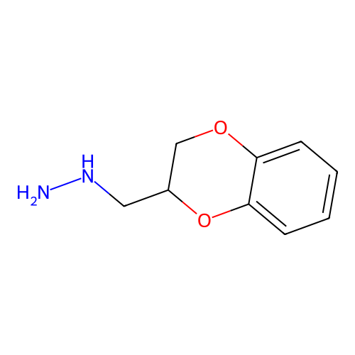 (2,3-Dihydro-1,4-benzodioxin-2-ylmethyl)hydrazine structure