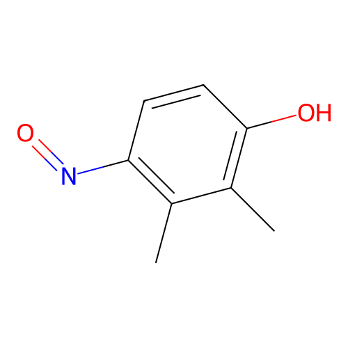 2,3-Dimethyl-4-nitrosophenol structure