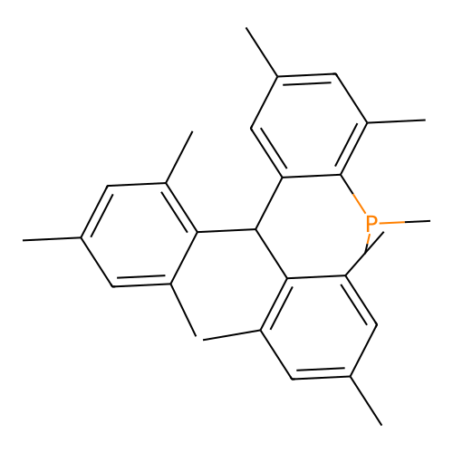 Phosphine, [2-[bis(2,4,6-trimethylphenyl)methyl]-4,6-dimethylphenyl]dimethyl- structure