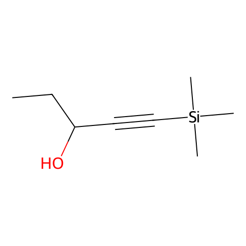 1-Trimethylsilylpent-1-yn-3-ol structure
