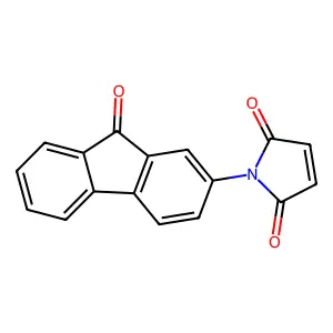 1-(9-Oxofluoren-2-yl)pyrrole-2,5-dione structure