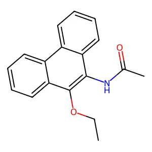 N-(10-ethoxyphenanthren-9-yl)acetamide structure
